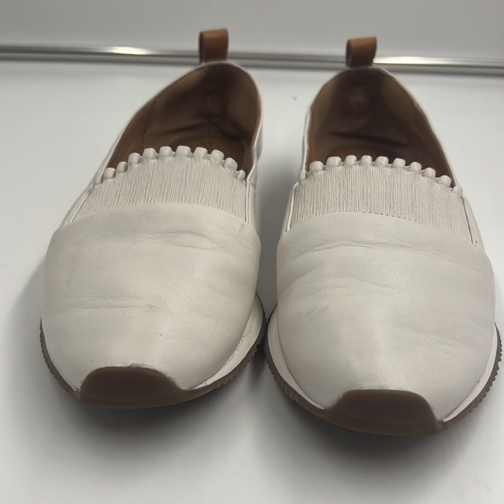 Kenneth Cole~White Leather~Gentle Souls~Size 6.5 - Picture 6 of 8